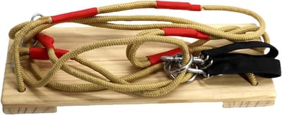 Houten Hangstoel - Buitenstoel Zomer - Ontspannen Buiten - In Hoogte Verstelbaar - 43 x 17 cm