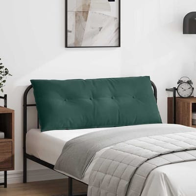 vidaXL - Rugkussen - Donkergroen - 120 - x - 50 - cm - Corduroy - stof