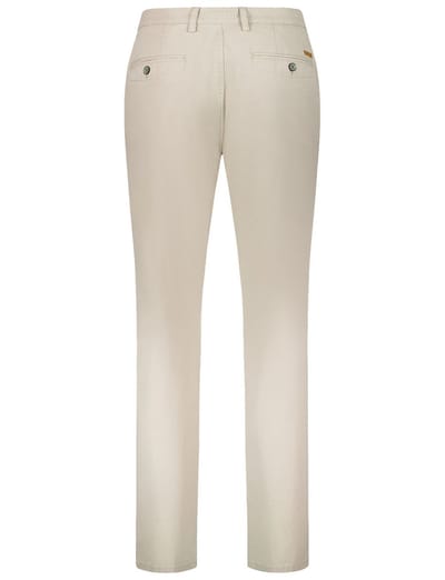 Pantalon flatfront model Gardeur Benito beige normale fit