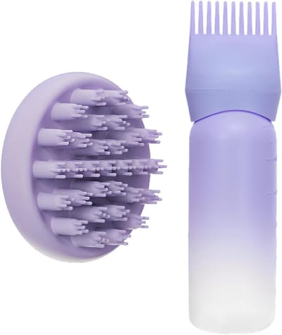 Haarolie Applicator met Scalp Massager - Ideaal voor Haarverf, Kleurbehandelingen en Haarverzorging