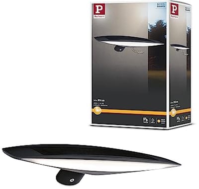 LED Solar Wandlamp voor Buiten met Bewegingsmelder - Antraciet, IP44, 3000K