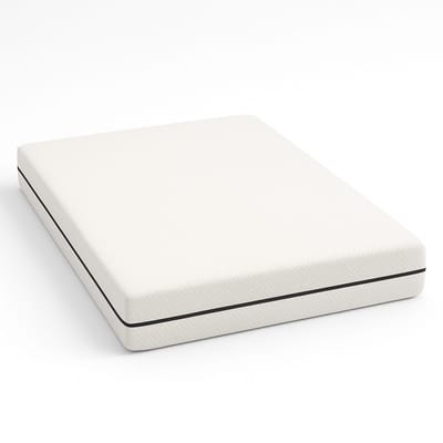 The White Stone Matras 80x190 cm van Hypoallergeen Schuim | Hoogte 18 cm | Orthopedisch en Hypoallergeen | Anti-Huisstofmijt en Antibacteriële Hoes