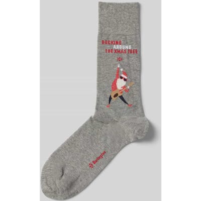 Sokken met motief, model 'Rocking XMas'