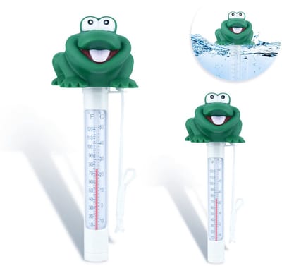 2 Stuks Drijvende Zwembadthermometer met Lange Meetstring - Nauwkeurige Water Temperatuurmeter voor Zwembad, Vijver en Spa