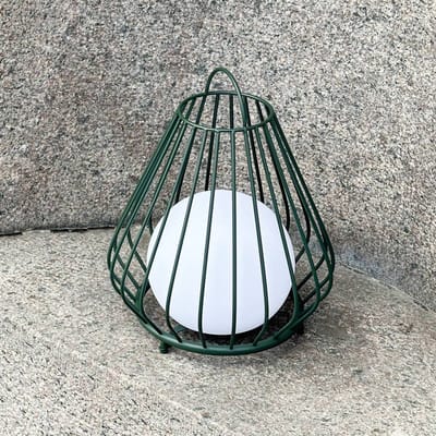 Dyberg Larsen LED tafellamp op batterijen Evesham, hoogte 38 cm