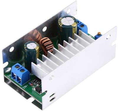 Dailygoody - DC-naar-DC-opwaartse Voedingsmodule - Hoogwaardige Step Up Boost Converter - Aluminium Behuizing - 200 Watt Vermogen - Efficiënte La