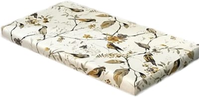 Zitkussen Bank - Stoelkussen Buiten - Buiten Zitten - Met Antislip Bodem - 160x45x5 cm - Stijl 3