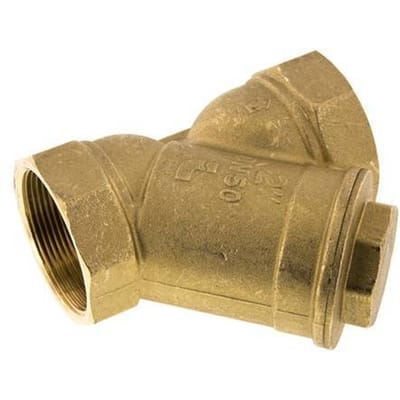 G 2 1/2'' Messing Y-filter 0.2 mm Maaswijdte 16 Bar NBR - SLB-F-212