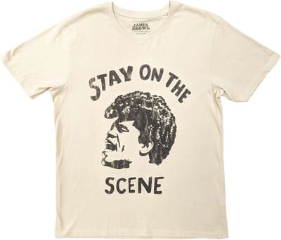 James Brown - Stay On The Scene Heren T-shirt - S - Wit