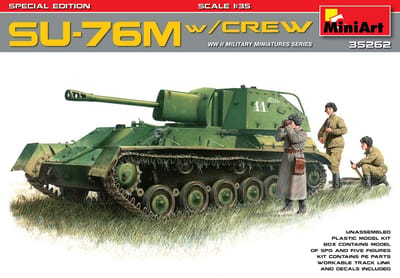 Miniart - Su-76m W/crew Special Edition (Min35262)