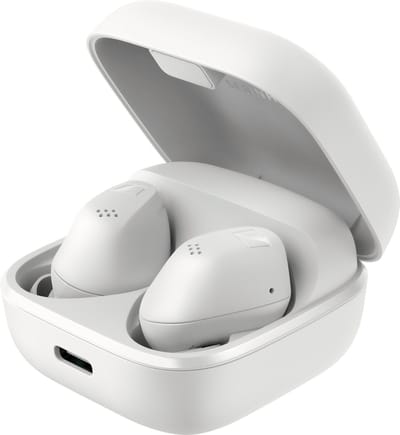 Sennheiser Accentum True Wireless - Draadloze oordopjes met Noise Cancelling - 28u batterij - Snelladen - 4 Microfoons - Wit
