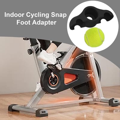 Fietsadapters - Indoor Fietstrainer - Stabiliteit Verbeteren - Oscillerende Platen - 4 Stuks - Zwart