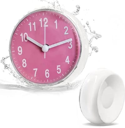 Badkamerklok - Badkamer Klok Waterdicht - Keukenklok - Badkamer klok - Keuken klokje - Wandklok