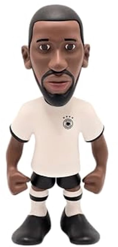 Verzamelbeeldje Voetbalster - Duitsland Speler - Voetbal Fans - Officieel Gelicentieerd - 12 cm - Zwart Wit