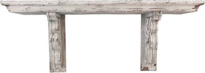 Clayre & Eef Wandrek 100x23x41 cm Wit Hout