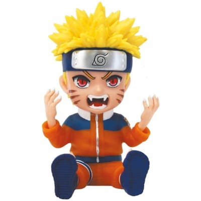Naruto: Money Box Naruto Kyubi Mode 15 cm