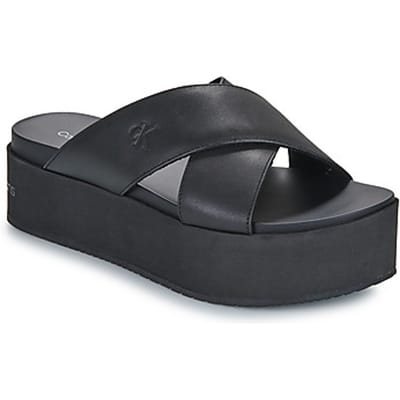 Slippers Calvin Klein Jeans FLATFORM CROSS MG UC