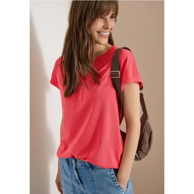 Shirt met korte mouwen in tuniekstijl