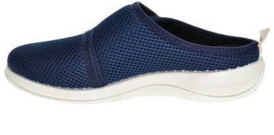 Blauwe Brede Zomermuil Met Velcro Steunzolen Flyflot maat 42