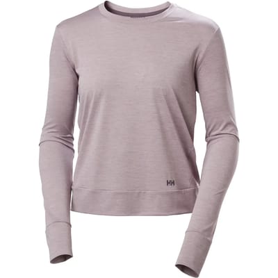Helly Hansen Sval Lange Mouwen Basislaag Paars S Vrouw