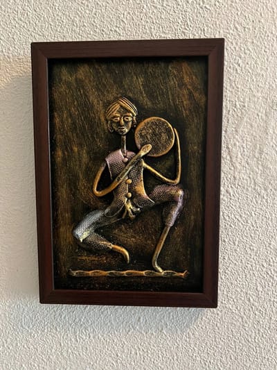 Wall Artwork on Wooden Frame