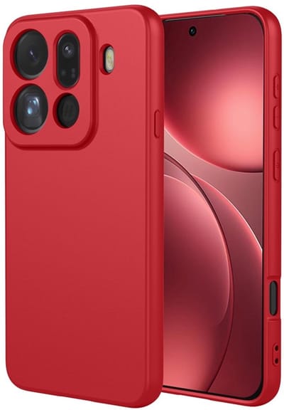 Coverup Hoesje - Geschikt voor OPPO Find X9 Pro Hoesje - Coverup Colour TPU Back Cover - Rood