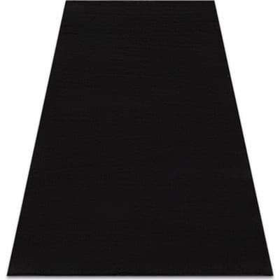 Kleden Rugsx Modern was tapijt LINDO zwart, antislip, shaggy 120x170 cm