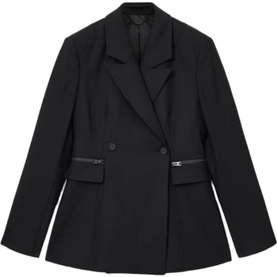 AllSaints Mimmie Blazer Black Taglia: 2 | Blazers Outlet | Donna | Nero