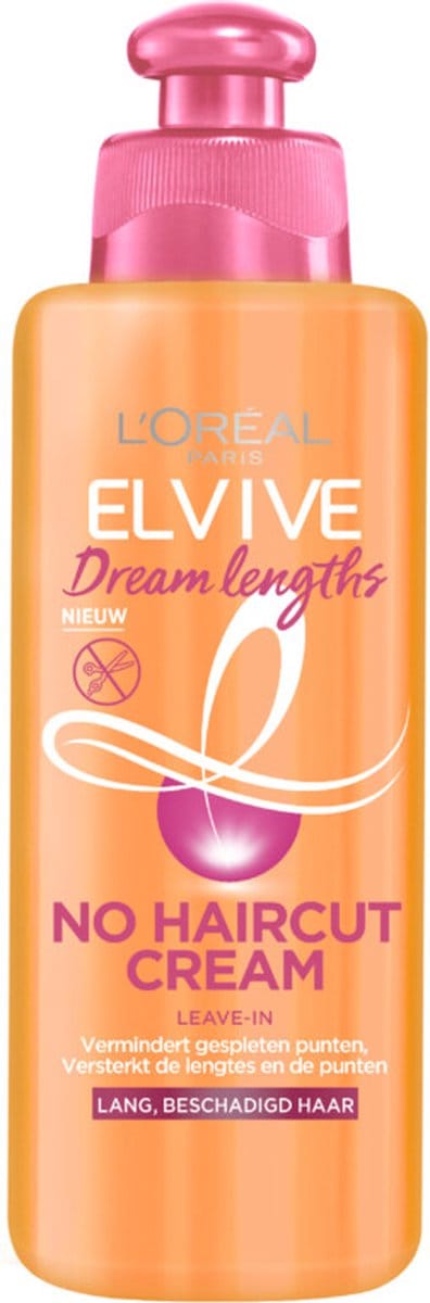 L'Oréal Elvive Dream Lengths No Haircut Cream - 3 x 200 ml - Voordeelverpakking