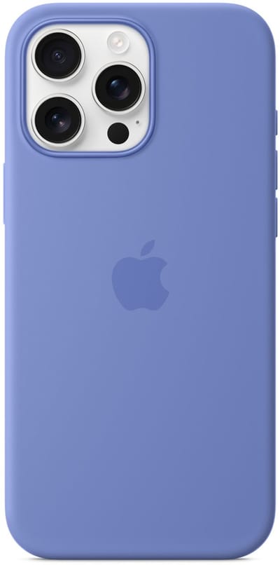 Apple Silicone Backcover MagSafe voor de Apple iPhone 16 Pro Max - Periwinkle