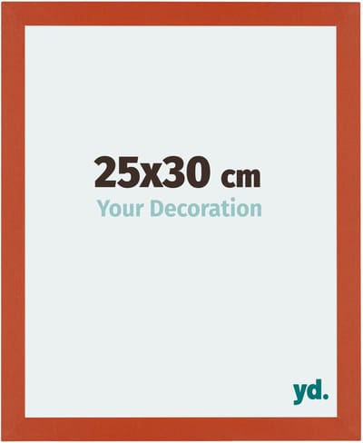 Your Decoration - Fotolijst 25x30 cm - MDF - Oranje - Mura