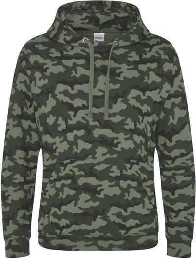 Hoodie Camo (Groen) Groen