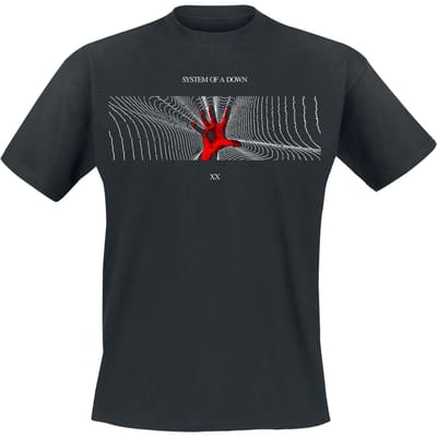 System Of A Down T-shirt - Radiation - S tot XXL - voor Mannen - zwart