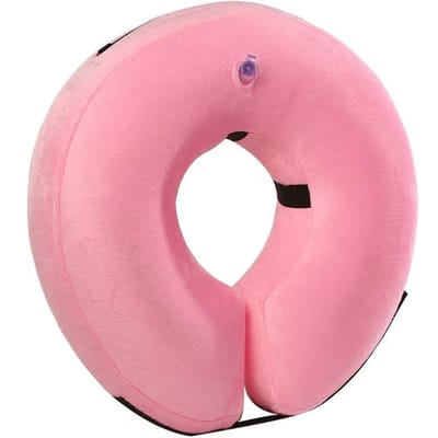 Hondenkegels Na Operatie Wonden Beschermende Opblaasbare Hondenkraag Herstelkraag voor Huisdieren Zachte Kegel voor Huisdieren voor Kleine Middelgrote Grote Hond Kat S
