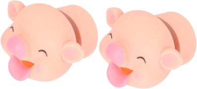 Kraanverlenger Kinderen - Kraanverlenging Baby - Handen Wassen - Cartoon Dierenontwerp - 10.6 cm - Roze