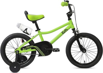 Kinderfiets met Zijwieltjes - Loopfiets voor Jongens en Meisjes - 12 en 16 Inch
