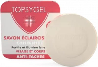 HT26 TOPSYGEL 200GR Verhelderende Zeep – Reinigende & Anti-Pigment Zeep voor Donkere Huid – Zuivert, Verzacht & Vermindert Sebum – Voor Egale & Gezonde Teint