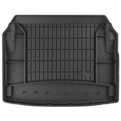 Premium Rubberen Kofferbakmat met Organizer Functie - Geschikt voor MERCEDES E-Klasa W212 Sedan (2009-2013) - Hoogwaardig TPE - Geurloos - 5 cm Hoge Rand - Zwart