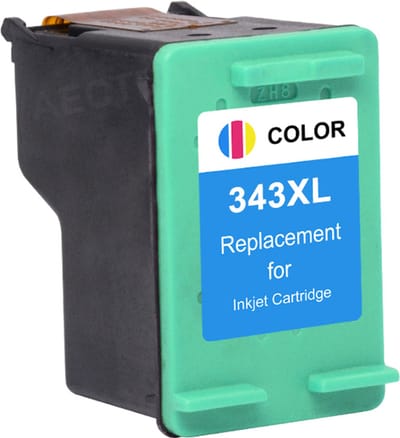 Inktcartridges Geschikt voor HP 343 XL Inktcartridges | Geschikt voor HP PSC 1510, 1610, DeskJet 460, 5740, OfficeJet H470, Photosmart 2575, 2610, C3100, C3180 - multipack - Inktpatronen - inkt