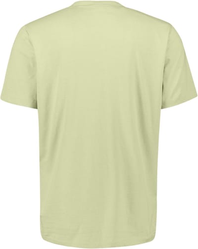 No Excess T-shirt granddad half button melang green