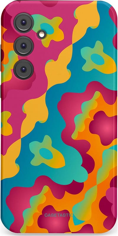 Casetastic Hoesje Geschikt voor Samsung A35 - Stijlvolle Beschermende Duo-layer Case - Vlektastisch