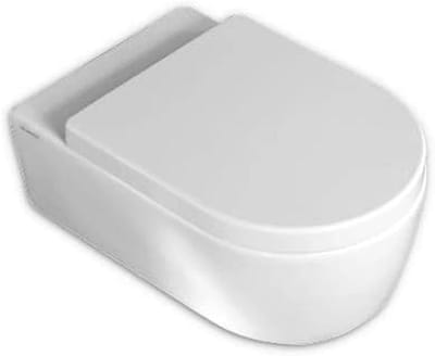 Toiletbril met Thermo-Rol en Roestvrijstalen Scharnieren - Wit, Normale of Langzame Sluiting