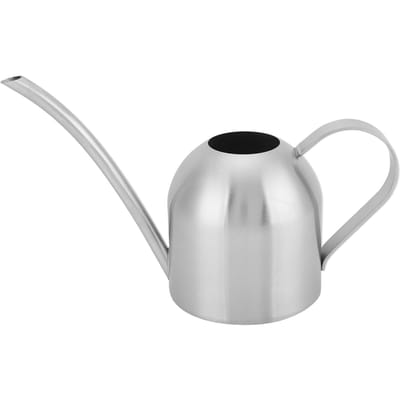 Arrosoir 1000 ml en acier inoxydable intérieur extérieur plante de jardin fleur bec long pot d'arrosage 500ML white