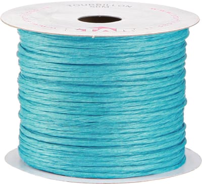 Draad gewikkeld 50m turquoise
