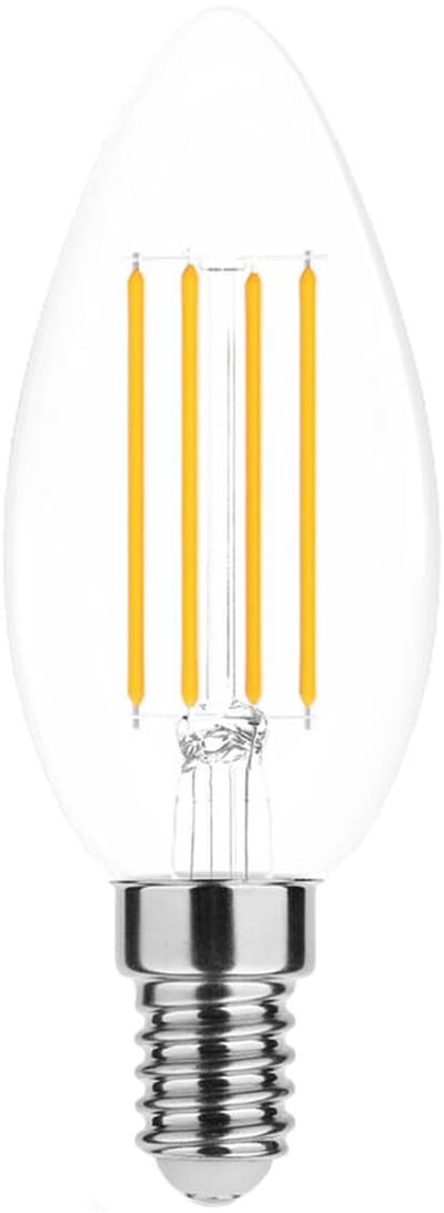 Modee E14 LED Lamp Dimbaar 7W - 806lm - 2700K - Warm Wit - LED Filament Kaarslamp B35 - Vervangt 50W Halogeen Gloeilamp