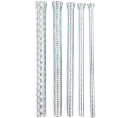 Dailygoody - Buisbuigveer - Set van 5 zachte gebogen buigveren - Perfect voor koper en aluminium - Buisbuigers voor dunwandige stalen buizen - Ha