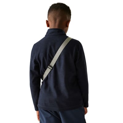 Regatta Kinder/Kids Hot Shot Quarter Zip Fleece Top (Marine)