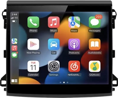 Navigatiesysteem auto met scherm - autoradio geschikt voor CarPlay en Android auto - bluetooth radio - geschikt voor Porsche Cayenne 2011-2017