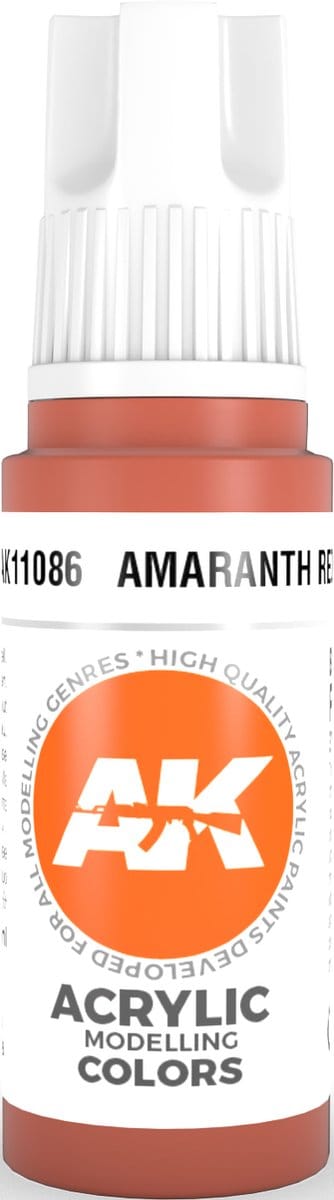 Amaranth Red Acrylic Modelling Color - 17ml - AK-11086