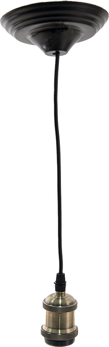 Lumilamp Snoerpendel 150 cm Groen Zwart Kunststof